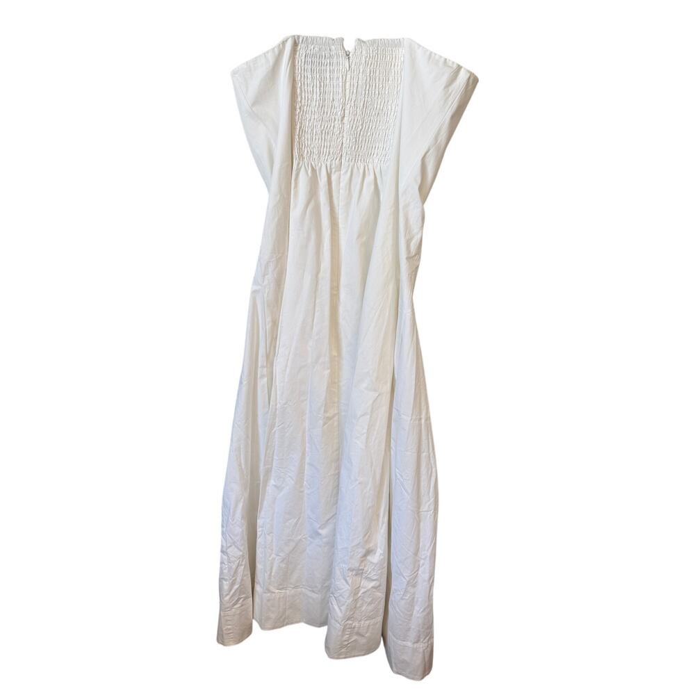 MARE MARE BY ANTHROPOLOGIE NWT Strapless Seamed A-Line Midi Dress Sz Small Bride - Picture 6 of 14